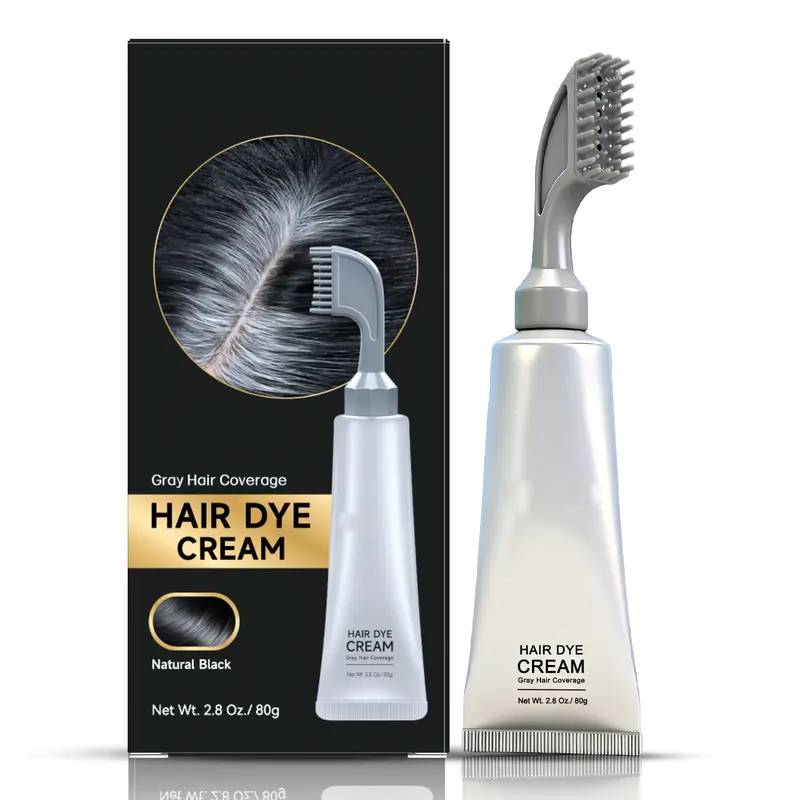 Instant Gray Hair Touch-Up Comb – Easy Root Coverage for Men & Women