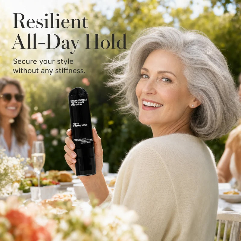 Fluffy Hair Shaping Spray – Instant Volume & Long-Lasting Lift Without Sticky Residue