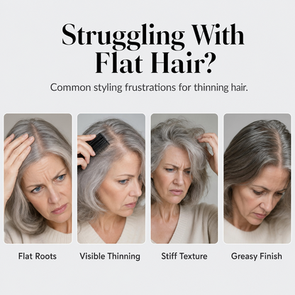 Fluffy Hair Shaping Spray – Instant Volume & Long-Lasting Lift Without Sticky Residue