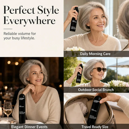 Fluffy Hair Shaping Spray – Instant Volume & Long-Lasting Lift Without Sticky Residue