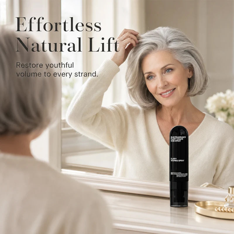 Fluffy Hair Shaping Spray – Instant Volume & Long-Lasting Lift Without Sticky Residue