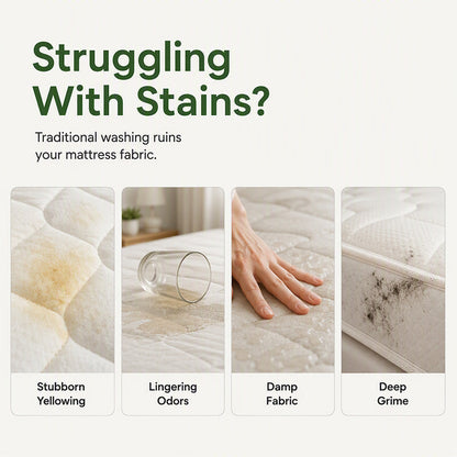 🎃 Halloween Special | No-Rinse Mattress Cleaning Foam – Enzyme-Powered & Quick-Dry 🛏️✨