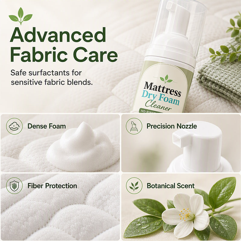 🎃 Halloween Special | No-Rinse Mattress Cleaning Foam – Enzyme-Powered & Quick-Dry 🛏️✨