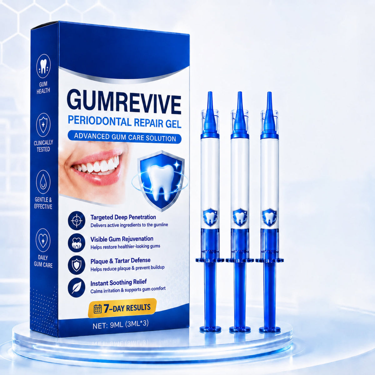 🦷Periodontal Repair Gel (for bleeding gums, receding gums, and loose teeth)